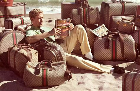 gucci valigeria campaign|ryan gosling gucci.